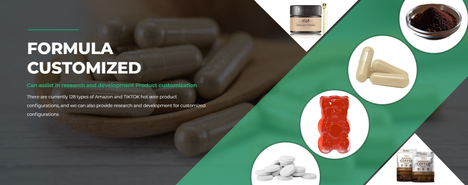 Laboratory and supplement production
